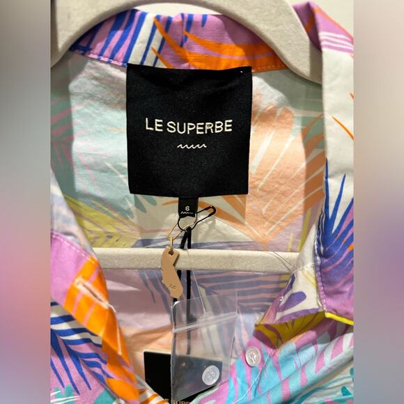 Le Superbe Extra Camp Shirt in Desert Palms - Picture 9 of 13